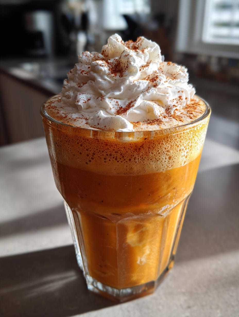 Iced Pumpkin Spice Latte: The Best Creamy Fall Refreshment