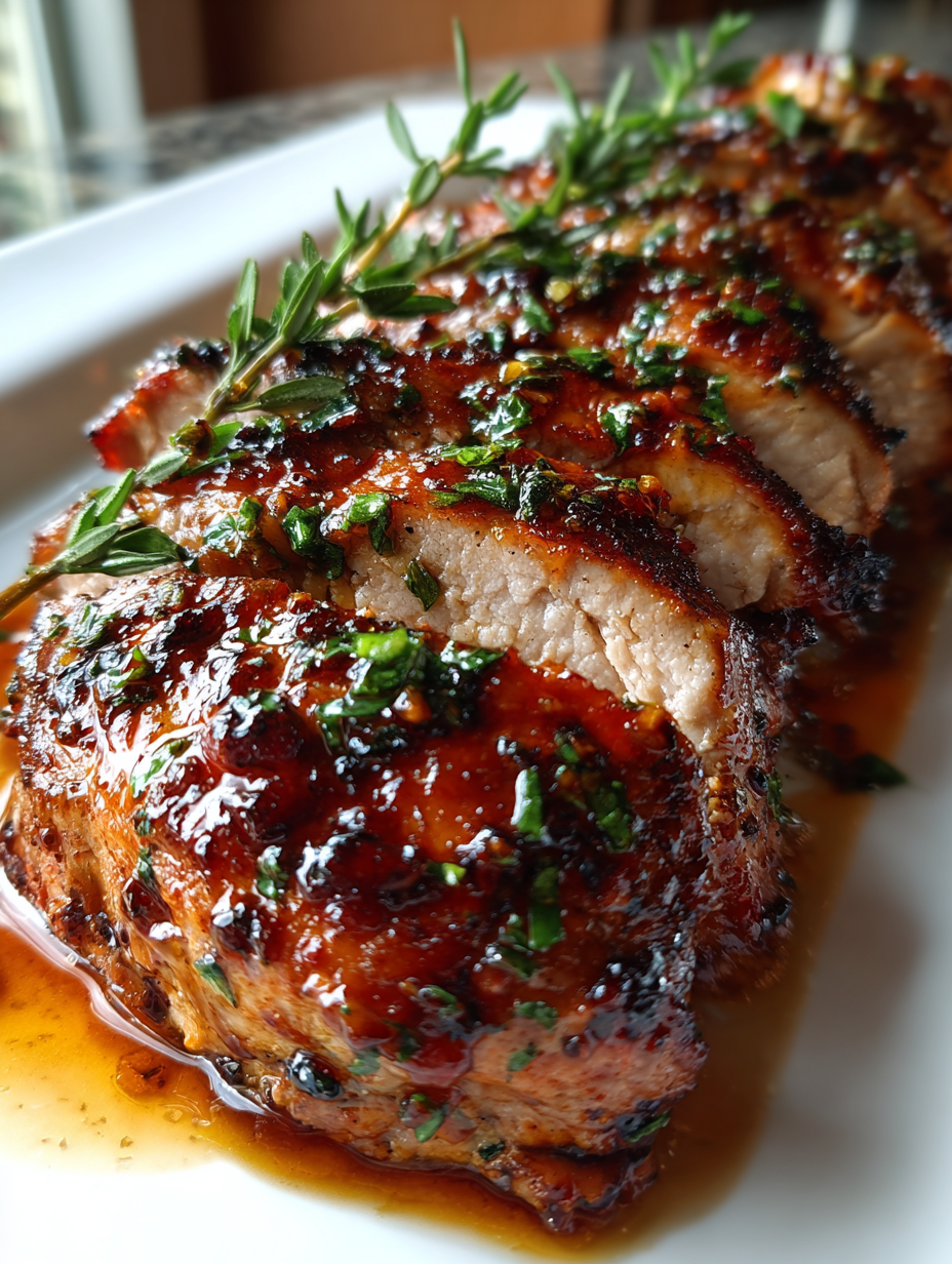 maple glazed pork tenderloin: deliciously sweet and savory dish