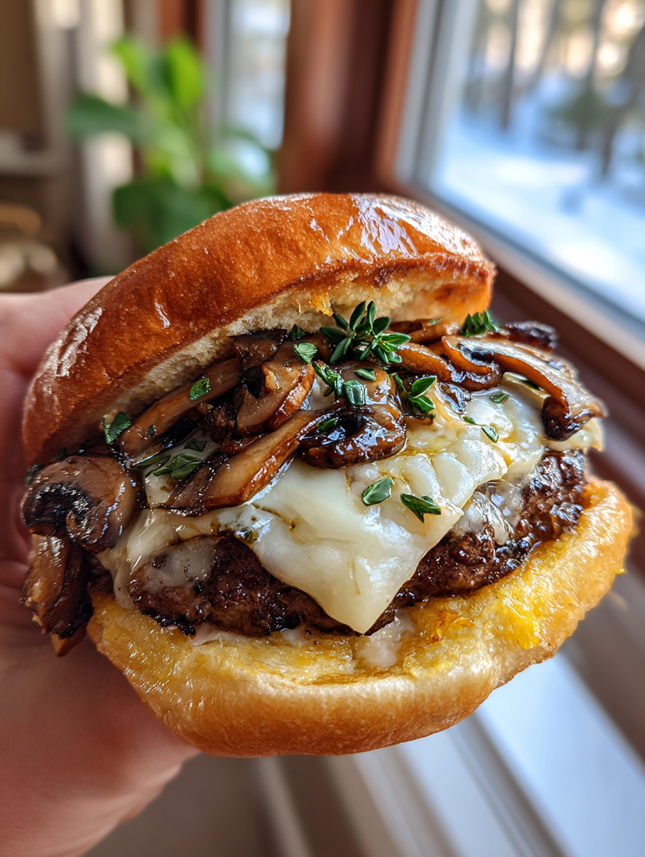 Mushroom and Swiss Burger: The Ultimate Savory Delight to Savor