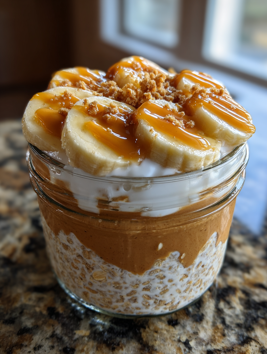 Peanut Butter Banana Overnight Oats: Easy and Delicious Breakfast Delight