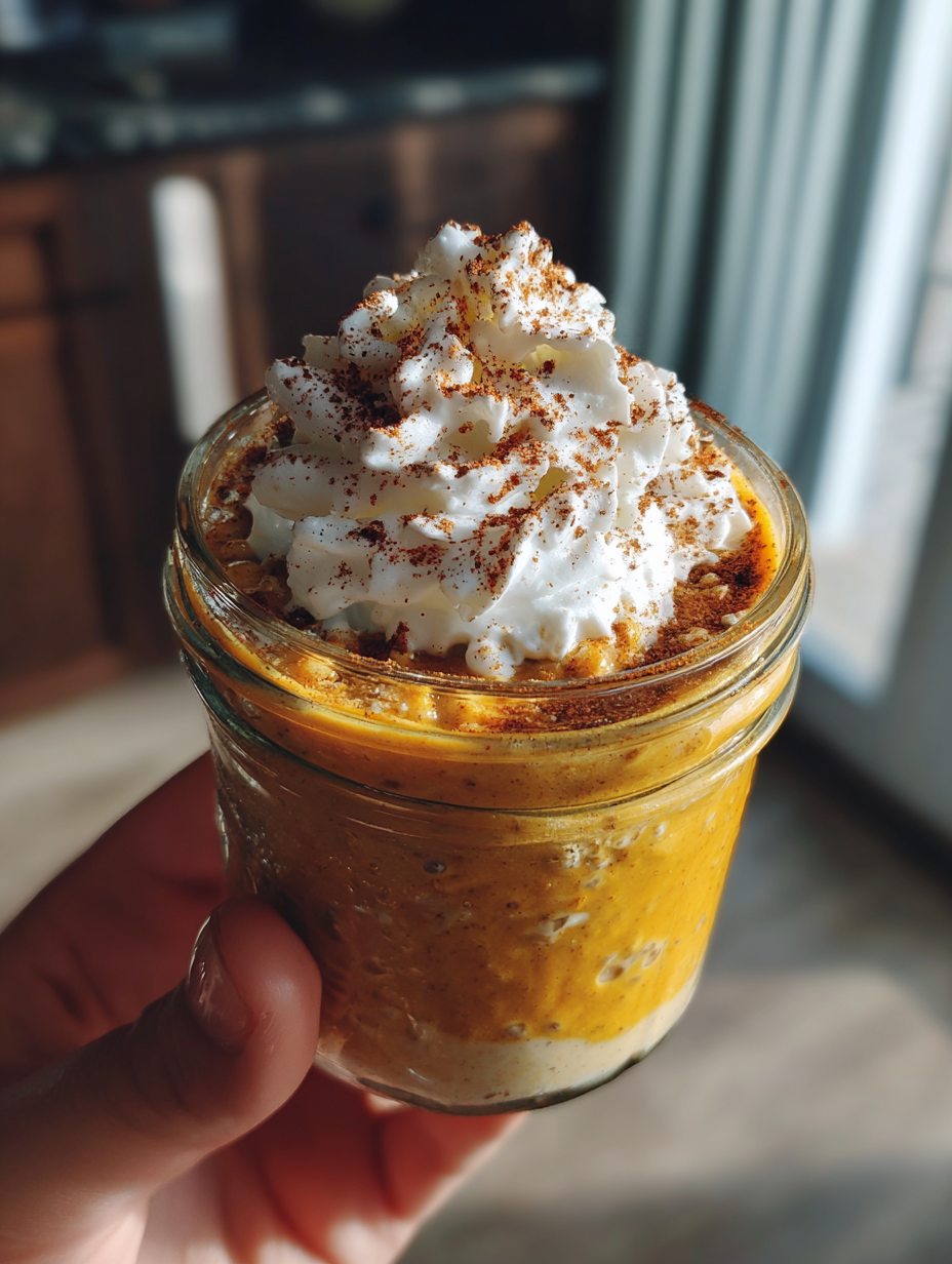 pumpkin spice overnight oats: a delicious fall breakfast treat