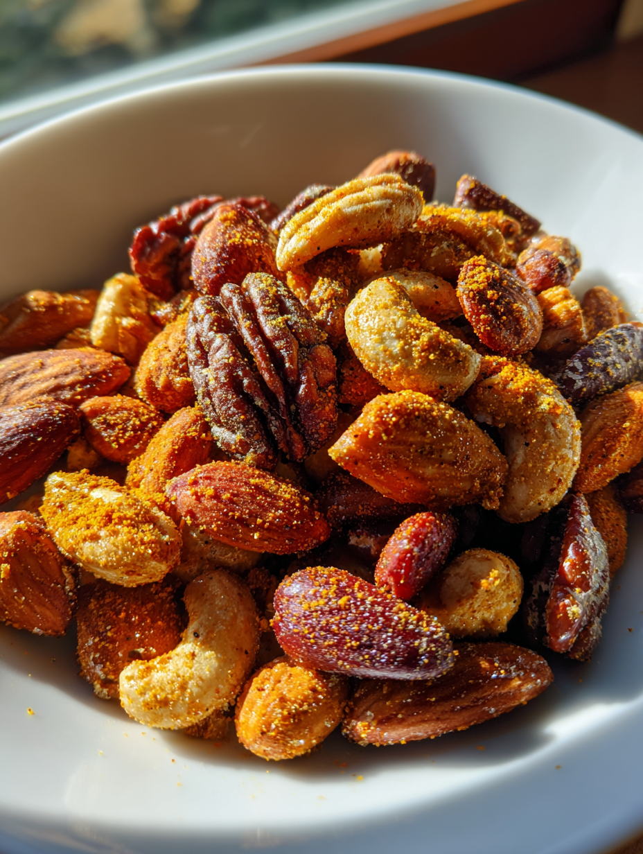pumpkin spiced nuts: the perfect crunchy autumn snack