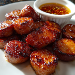 smoked sausage bites with dipping sauce: easy and delicious appetizer