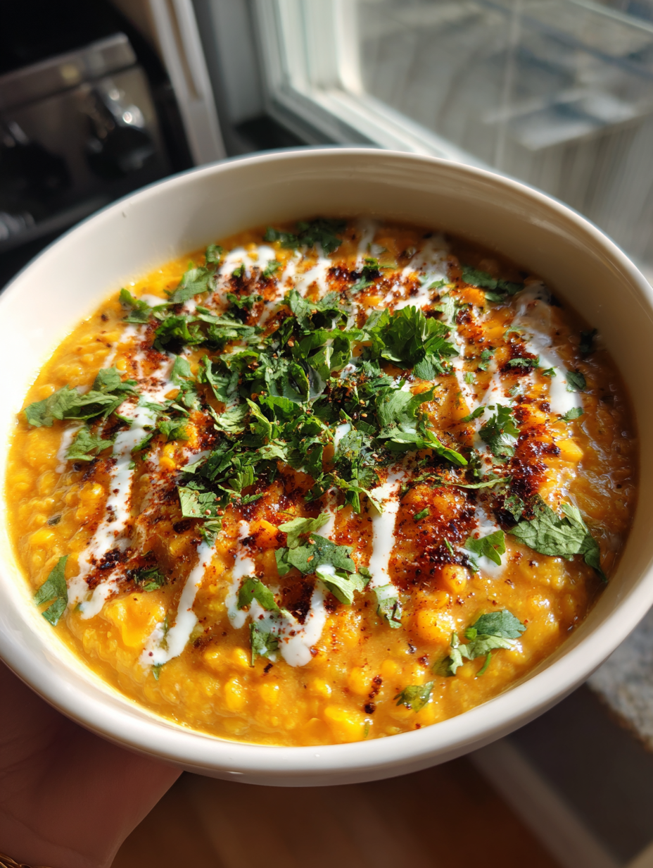 spiced lentil soup with coconut milk: a deliciously creamy delight
