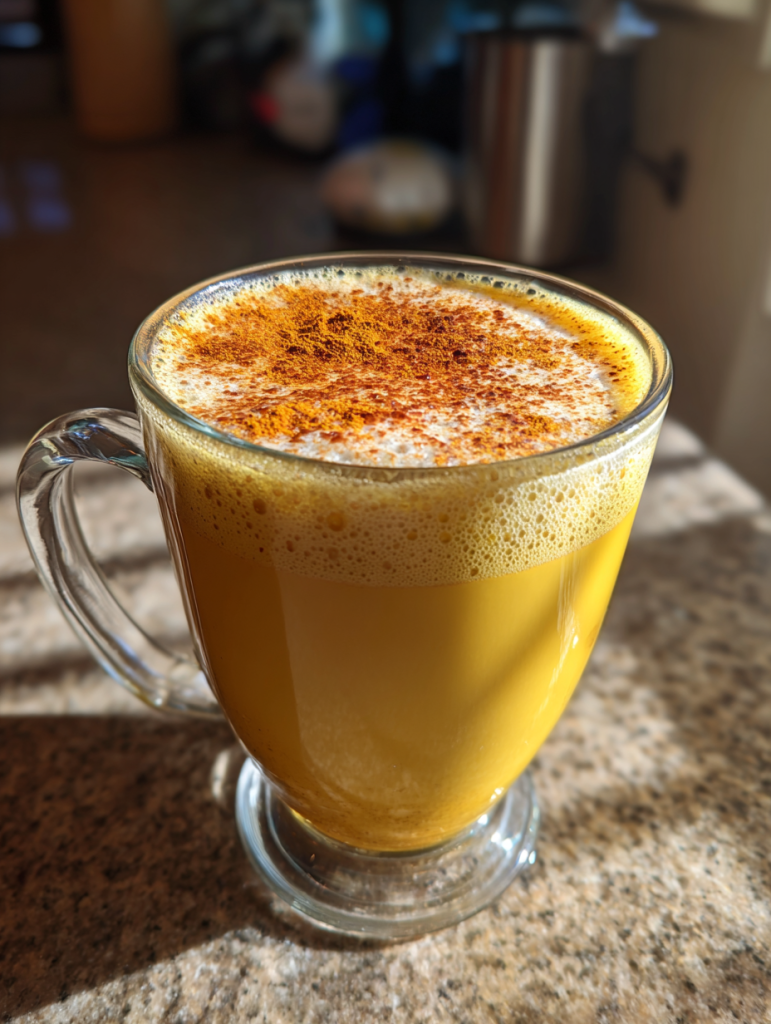 spiced turmeric latte: a deliciously warming drink recipe