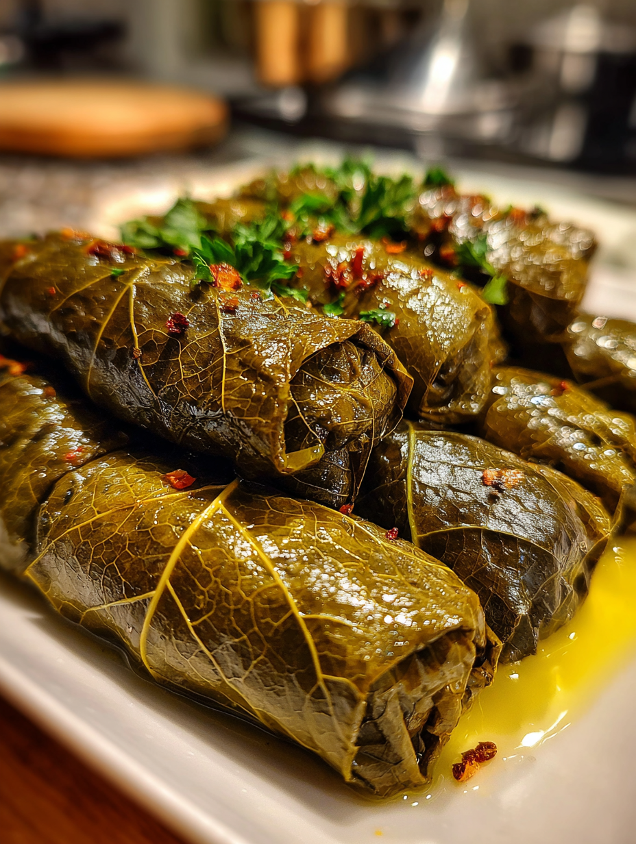 Stuffed Grape Leaves (Dolma): Deliciously Spiced and Savory Treats