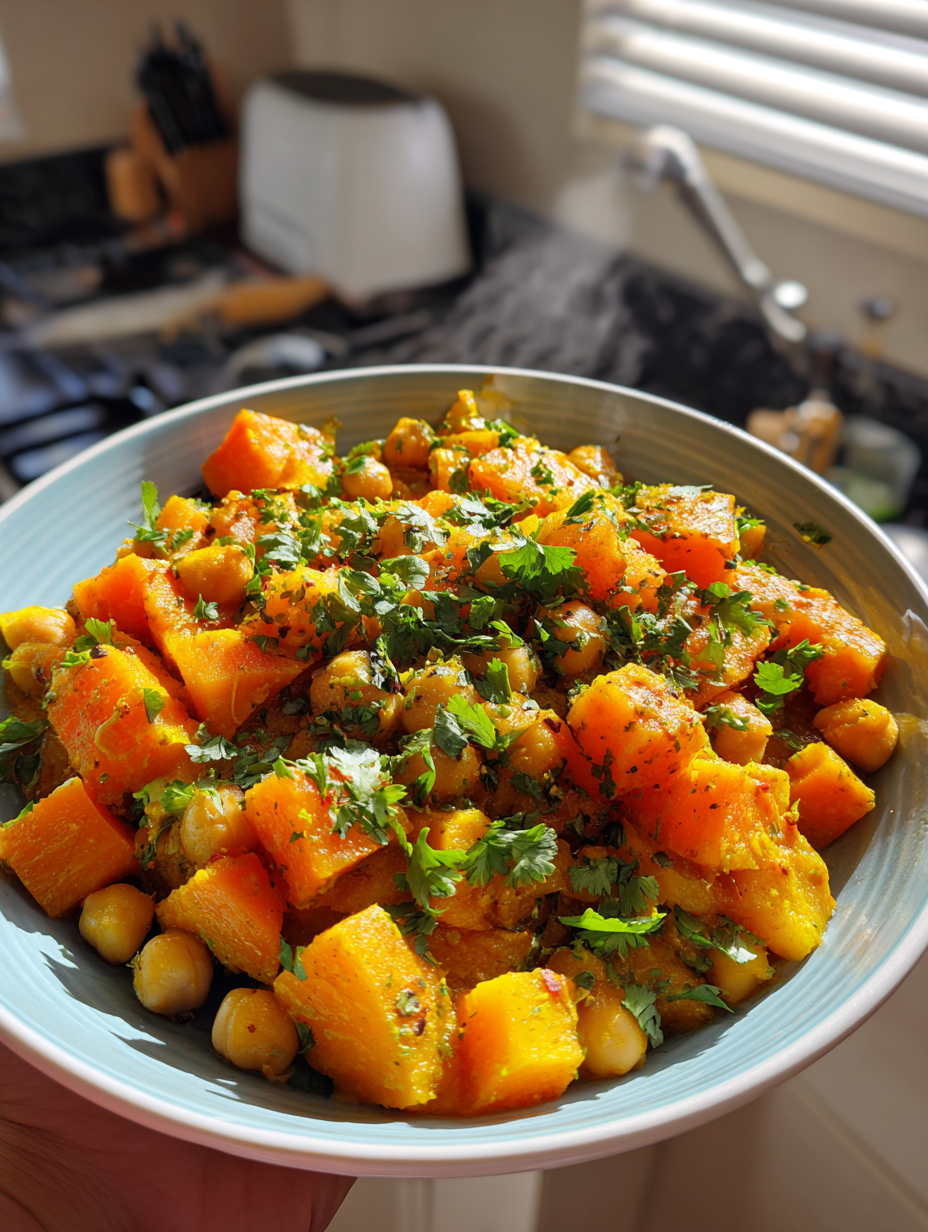 Sweet Potato and Chickpea Curry: Deliciously Spiced and Creamy Delight