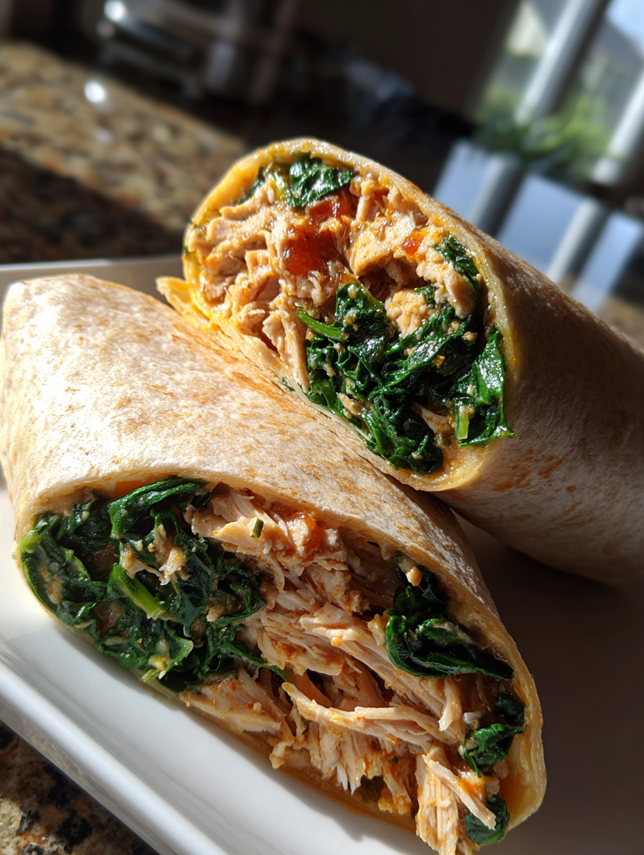 teen lunch ideas for school: Delicious Savory Turkey and Spinach Wraps