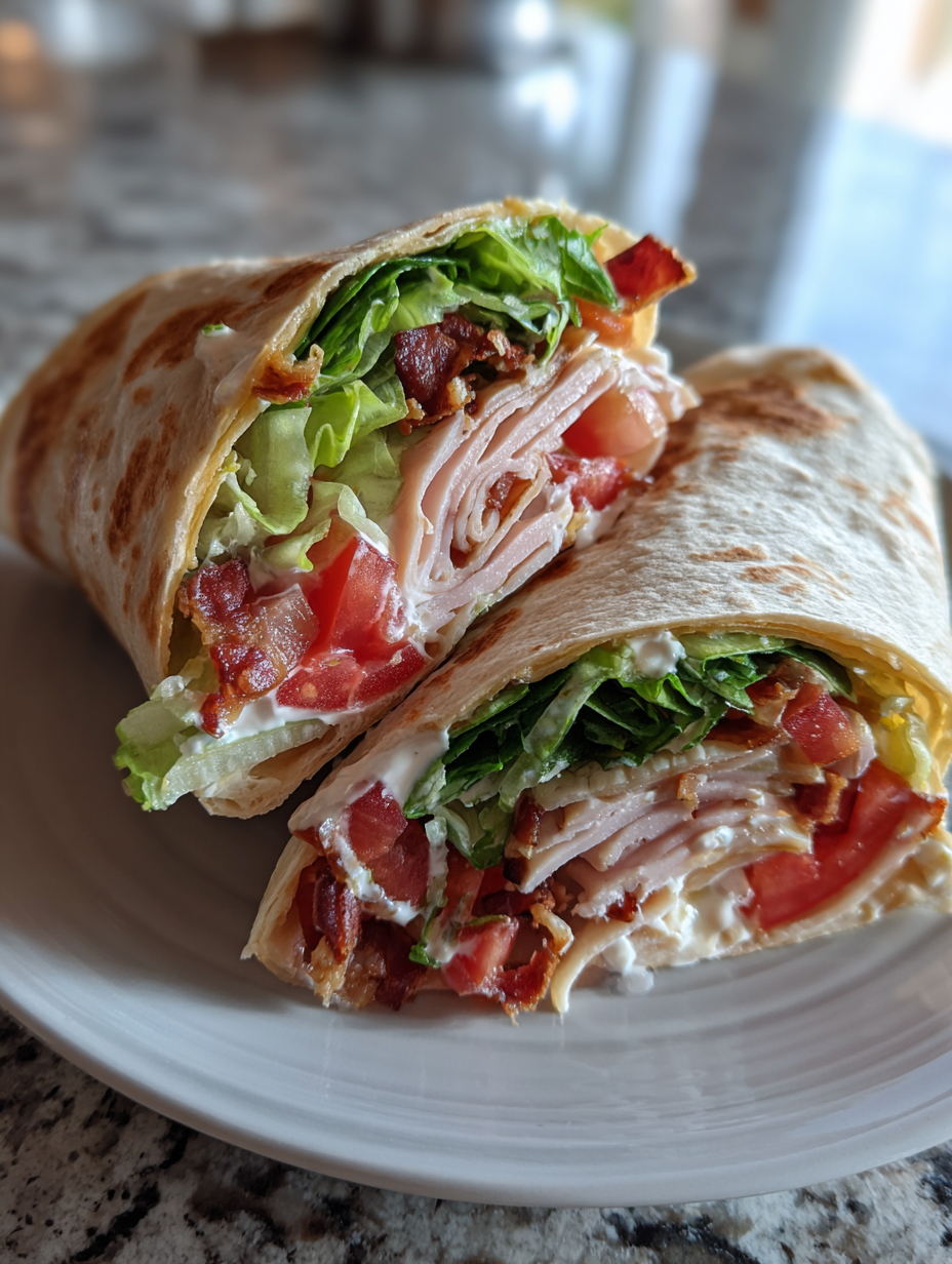 turkey club roll ups: easy and delicious wraps for lunch