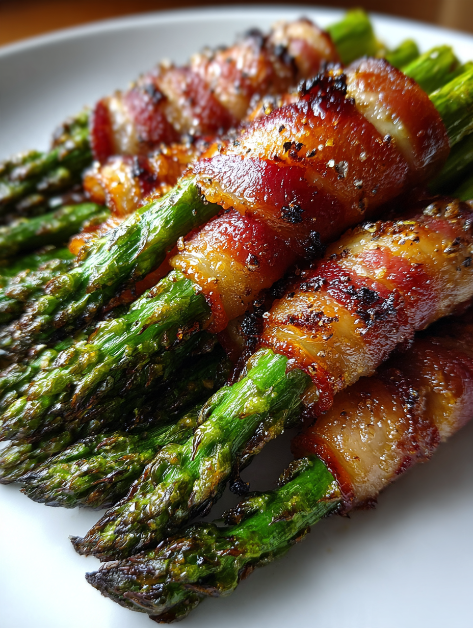Air Fryer Bacon-Wrapped Asparagus: Deliciously Crispy and Easy
