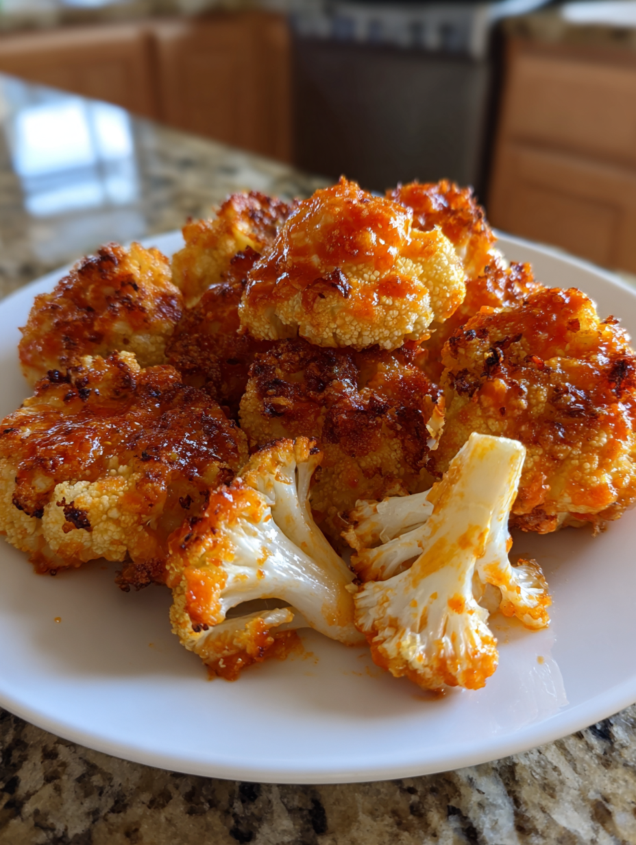 Air Fryer Buffalo Cauliflower Bites: Deliciously Spicy and Crispy