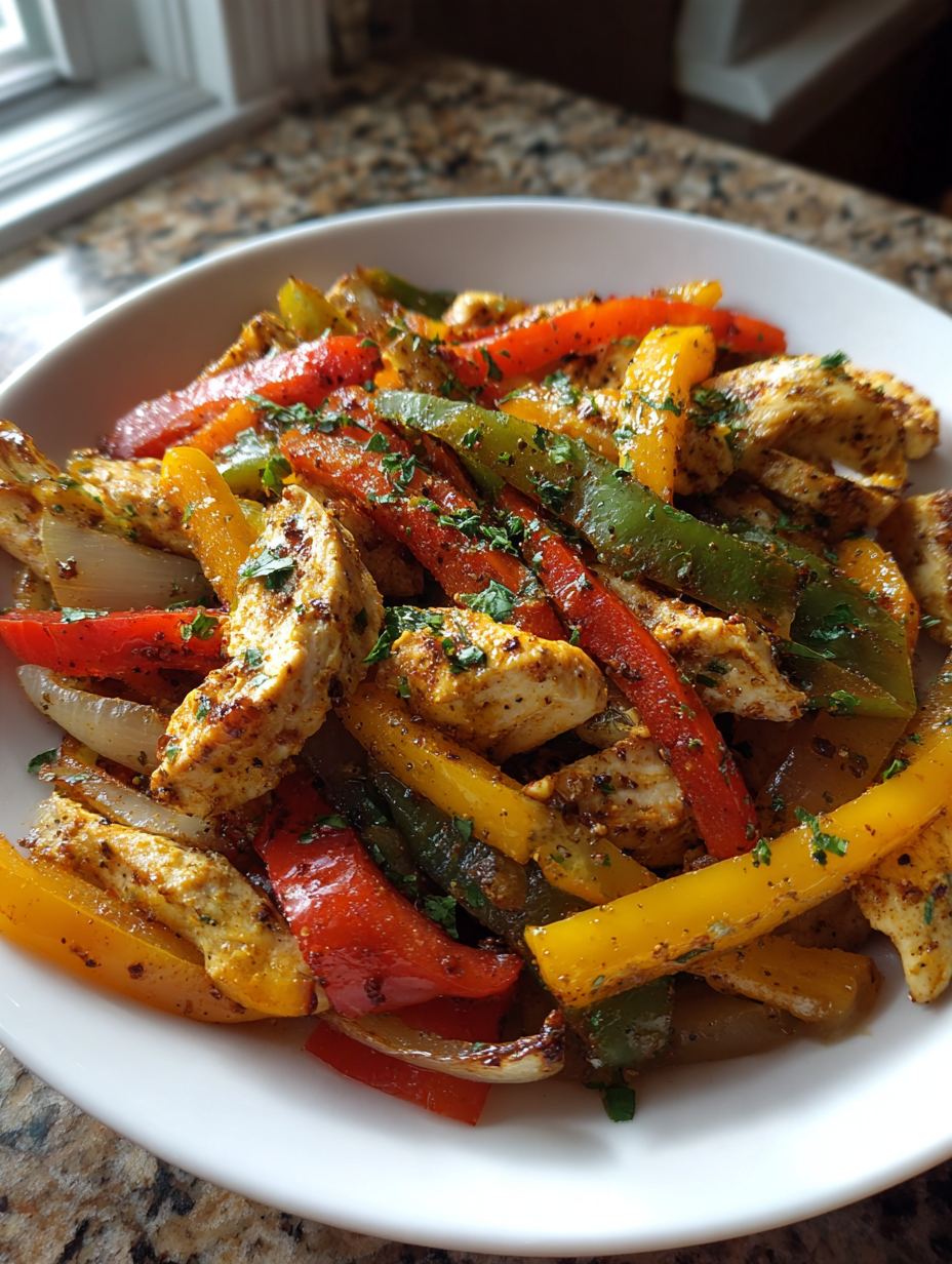 Air Fryer Chicken Fajitas Recipe: Deliciously Spiced and Quick