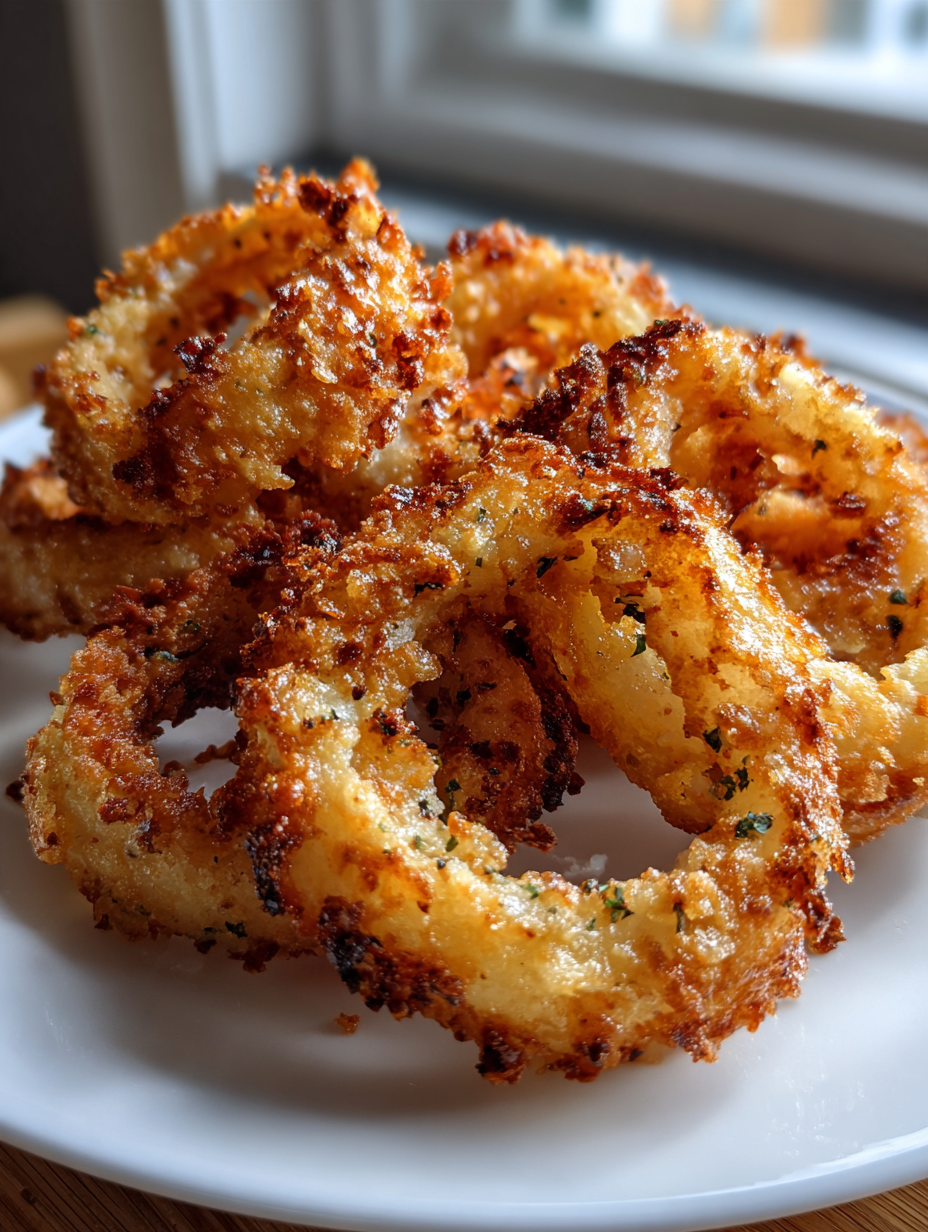 Air Fryer Onion Rings – Extra Crispy: Perfectly Crunchy Snack Delight