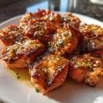 Air Fryer Garlic Butter Salmon Bites: Easy, Flavorful Appetizer