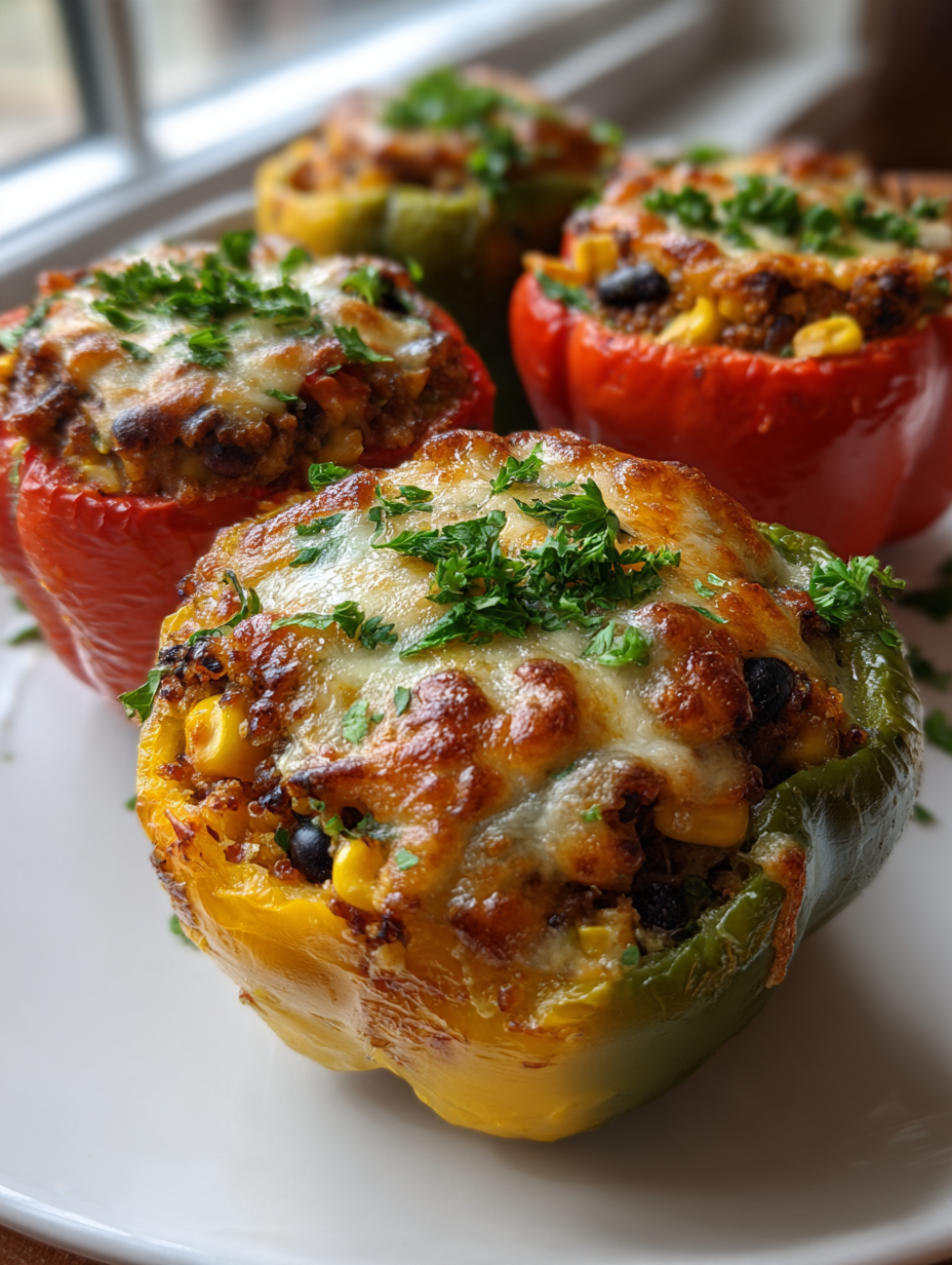 Air Fryer Stuffed Bell Peppers: Deliciously Easy Weeknight Meal