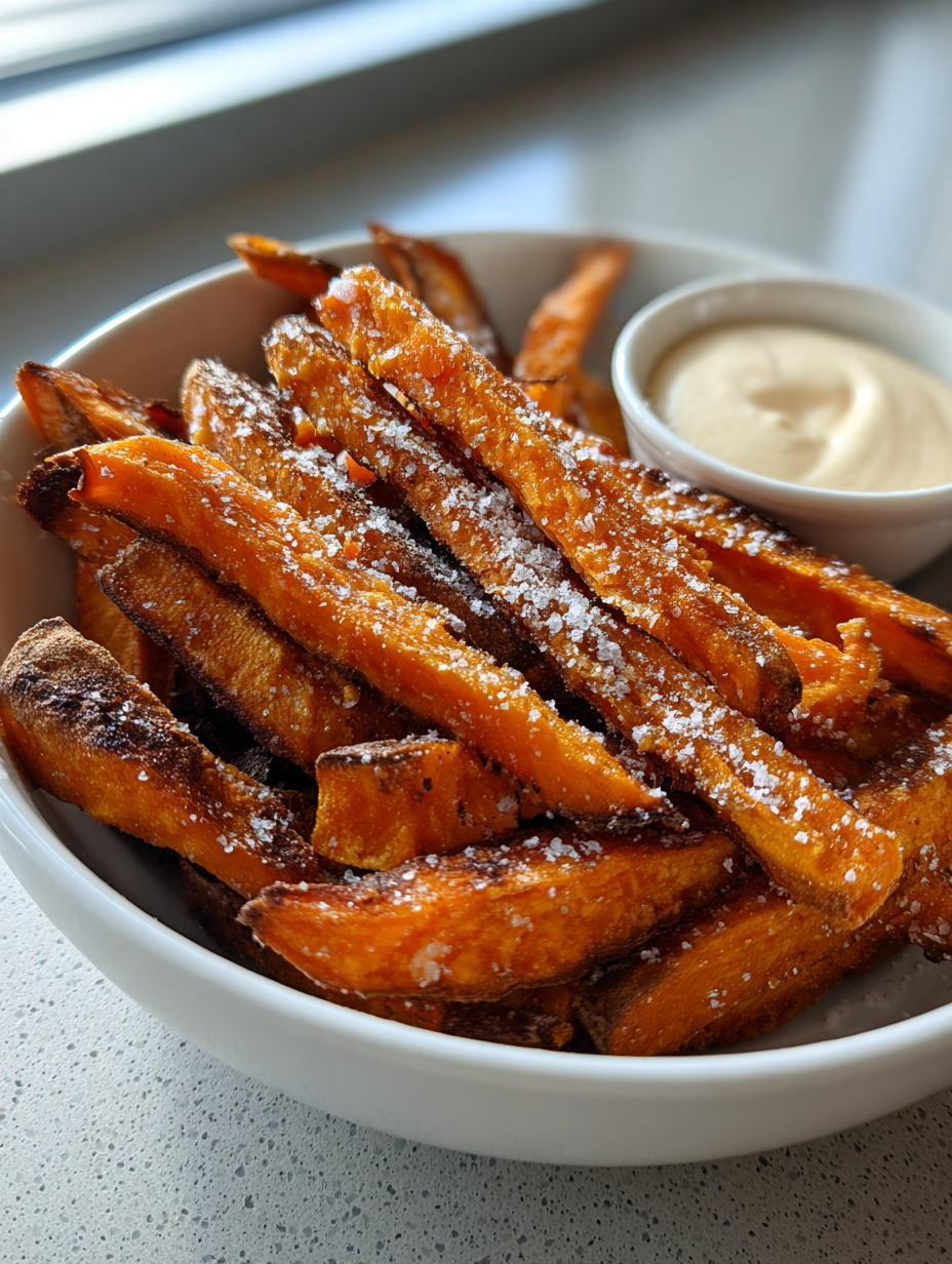 Air Fryer Sweet Potato Fries – Crispy & Healthy: Perfectly Seasoned Delight