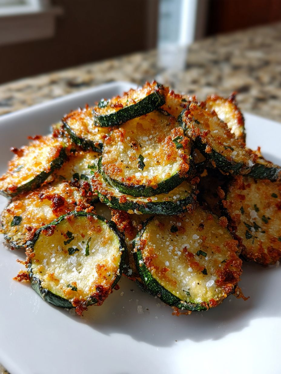 Air Fryer Zucchini Chips – Low Carb Snack: Perfectly Crispy Treats