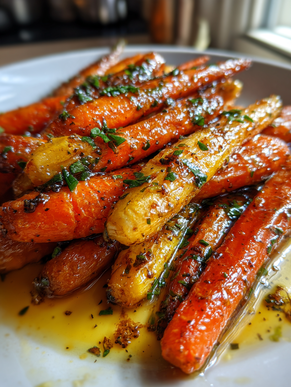 Maple Glazed Roasted Carrots: Deliciously Sweet and Tender Treats
