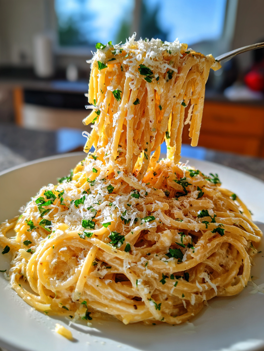 One-Pot Creamy Garlic Parmesan Pasta: Easy and Delicious Comfort Food