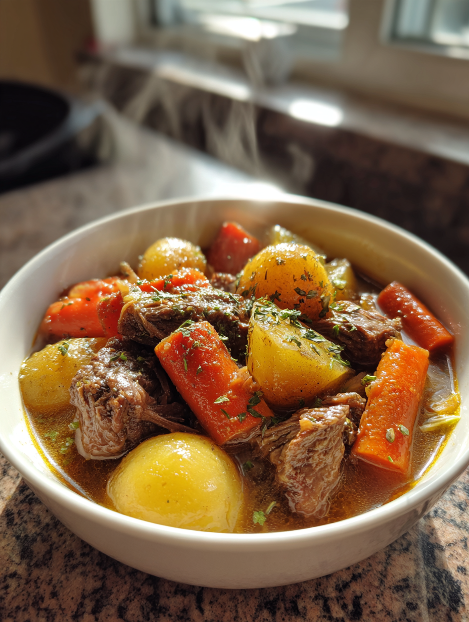 Slow Cooker Beef Stew with Root Vegetables: Delicious Comfort Food